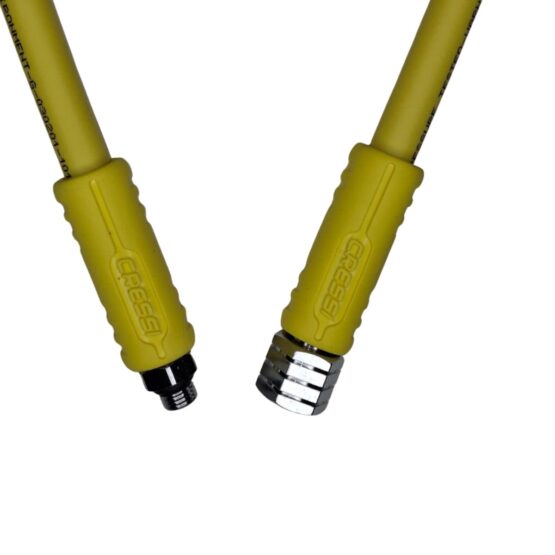 Manguera Cressi amarilla baja presión octo amarillo
