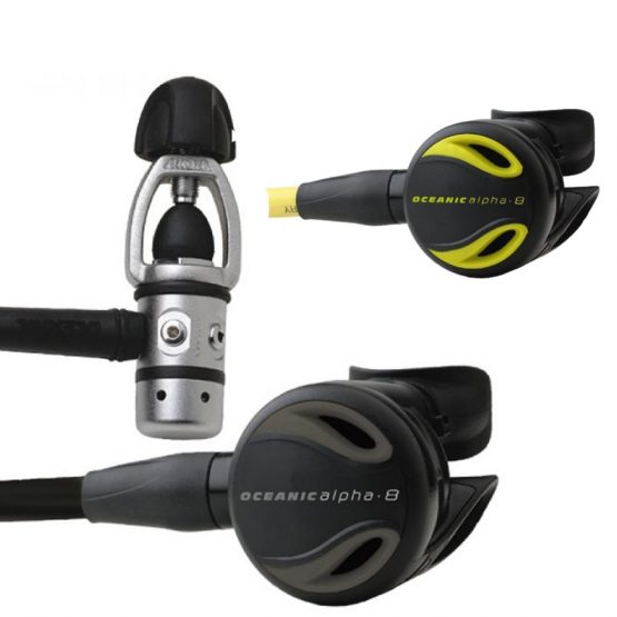 Regulador Oceanic PS5 con segunda etapa y octopus Alpha 8