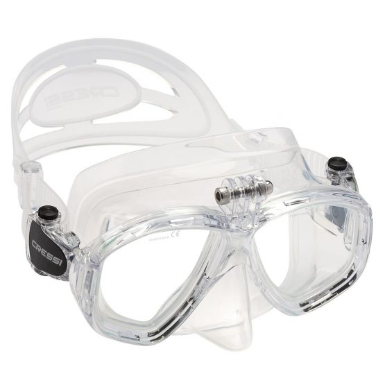 Máscara Cressi Action, máscara con soporte Gopro