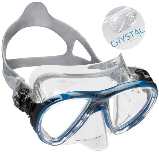 Máscara Cressi Big Eyes Evolution Cristal