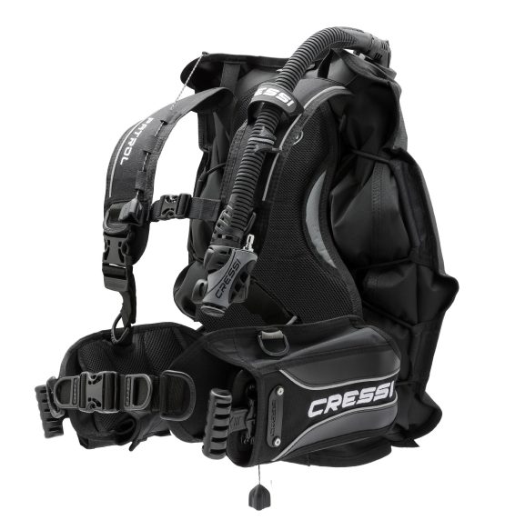 Cressi Patrol, BCD con Bolsa Inflado Dorsal